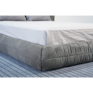 מיטה מעוצבת דגם פרימו – צבע אפור